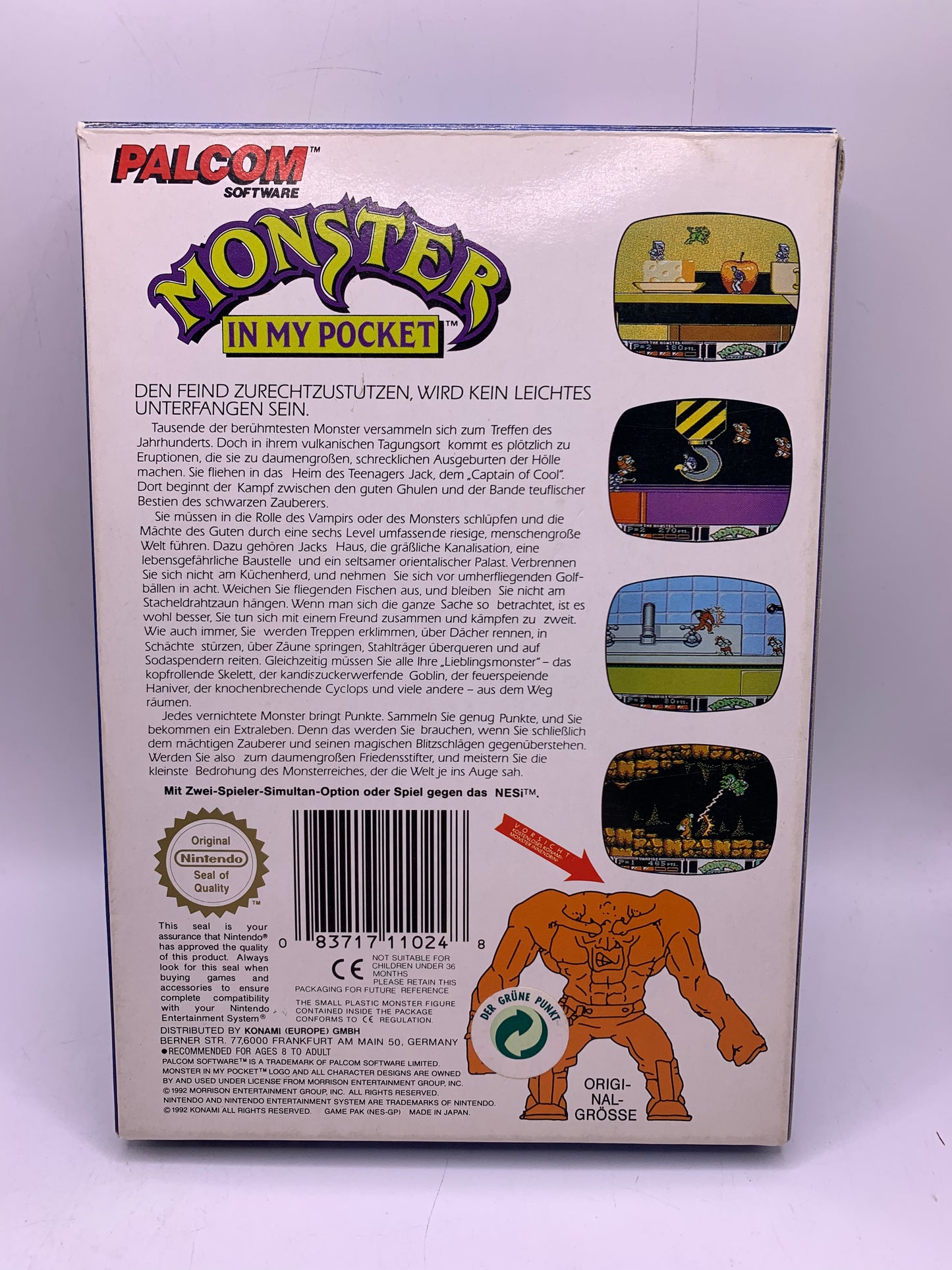 Monster in My Pocket (CIB) (NOE) - NES