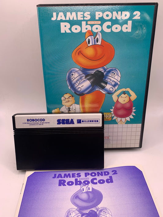 James Pond 2: Codename: RoboCod (Licht sticker voor) - Sega Master System