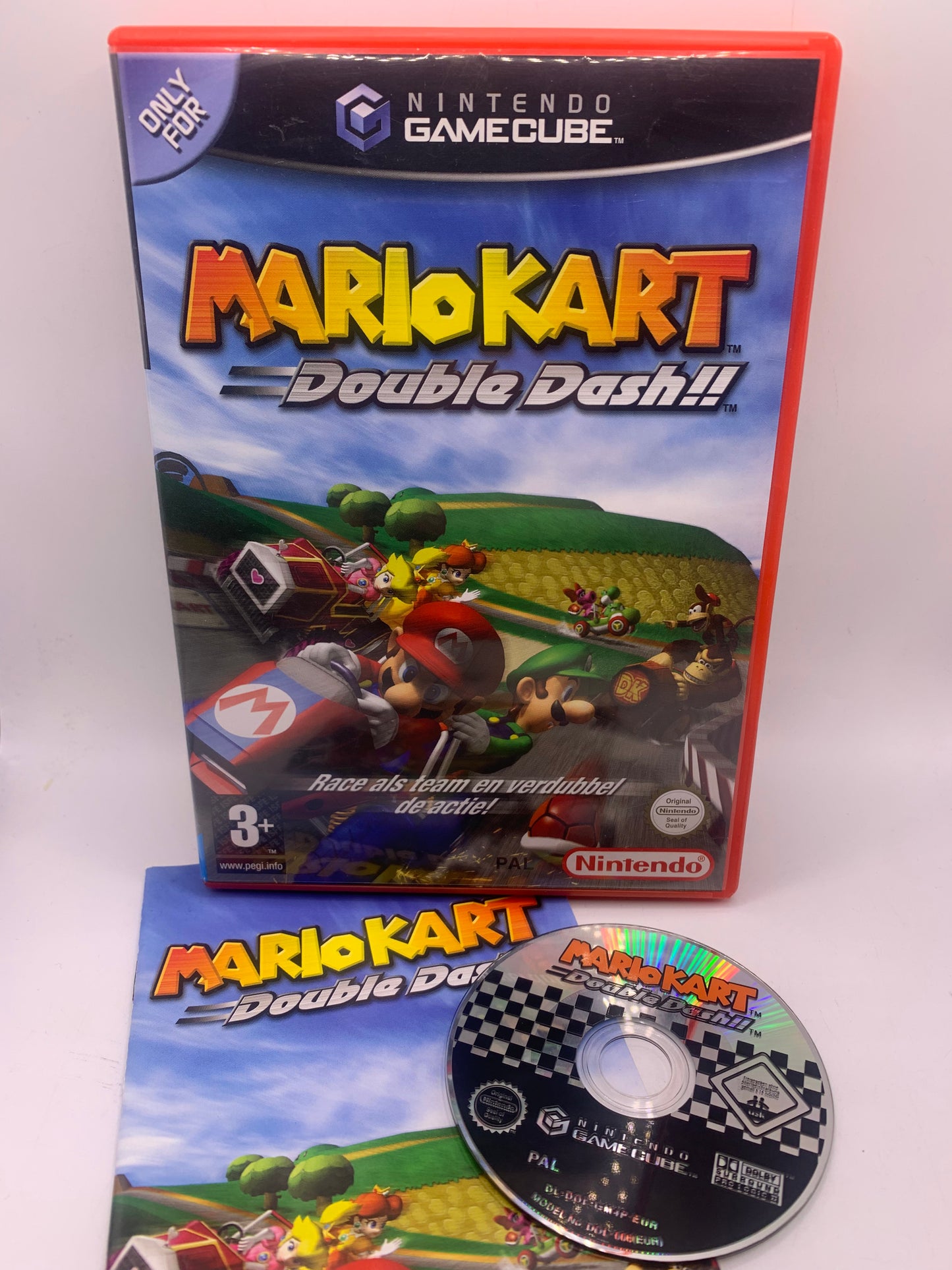 Mario Kart: Double Dash!! (Red box) - Nintendo GameCube