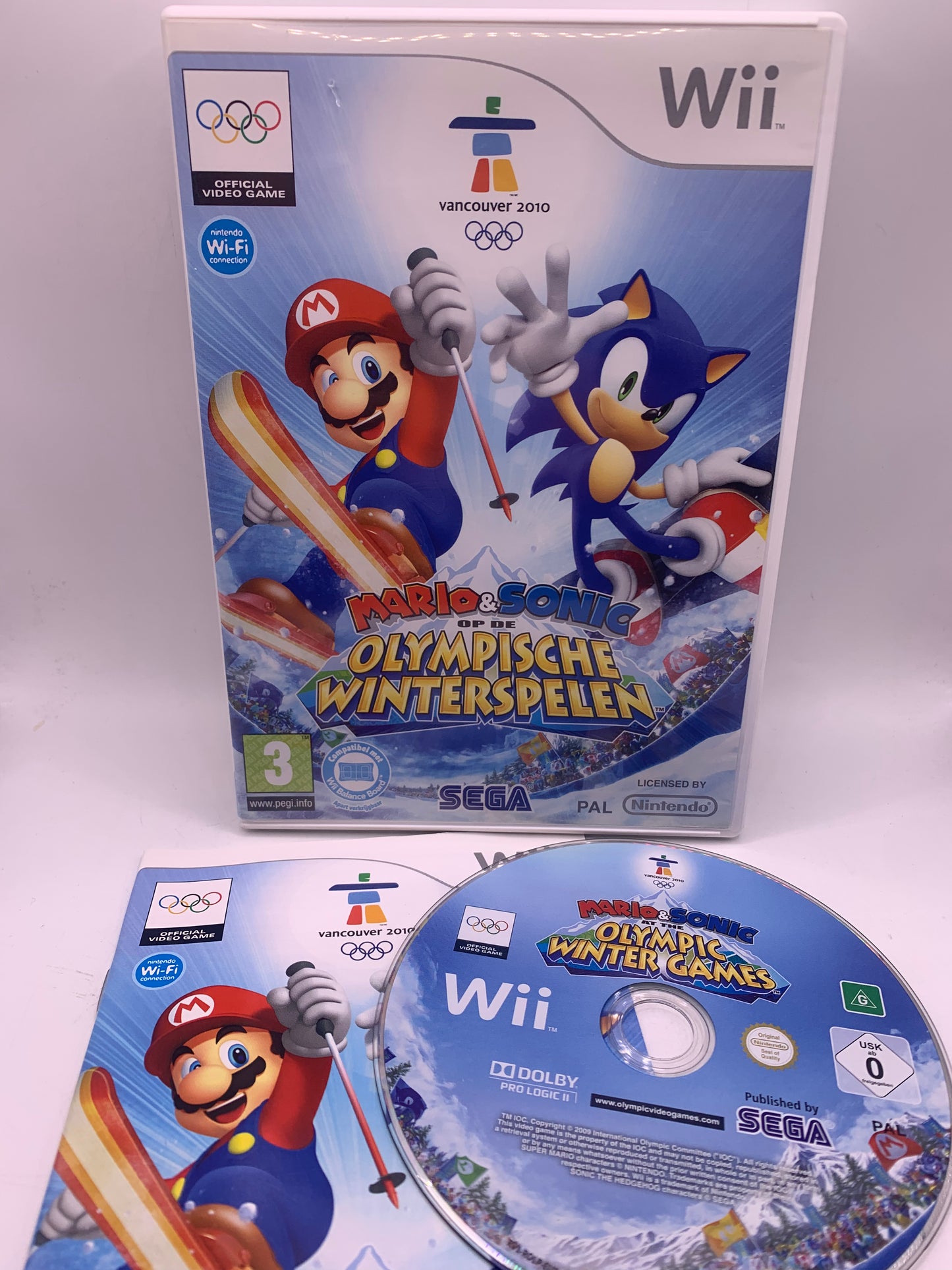 Mario & Sonic op de Olympische Winterspelen (at the Olympic Winter Games) - Wii