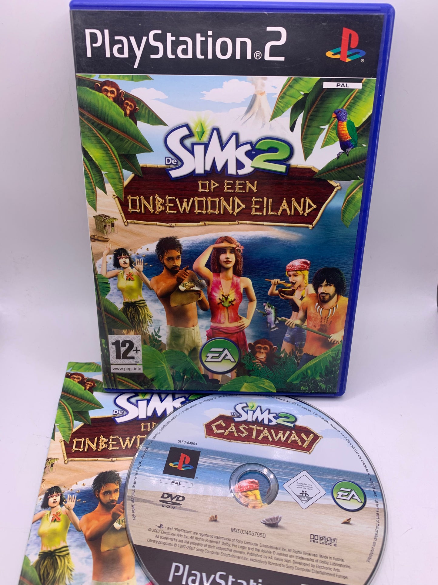 The Sims 2: Op Een Onbewoond Eiland (Castaway) - PlayStation 2