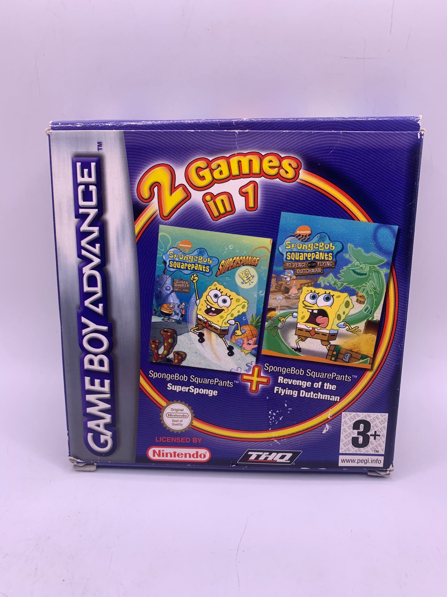 SpongeBob SquarePants: SuperSponge & Revenge of the Flying Dutchman - Game Boy Advance