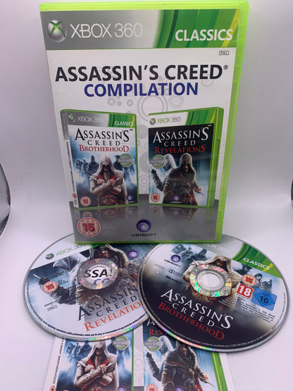 Assassin’s Creed Compilation (Case lict beschadigd) - Xbox 360