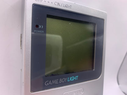 Game Boy Light (Silver) (Lichte schermrot)