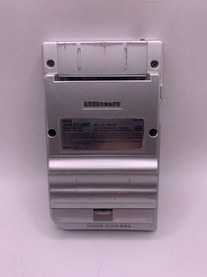 Game Boy Light (Silver) (Lichte schermrot)