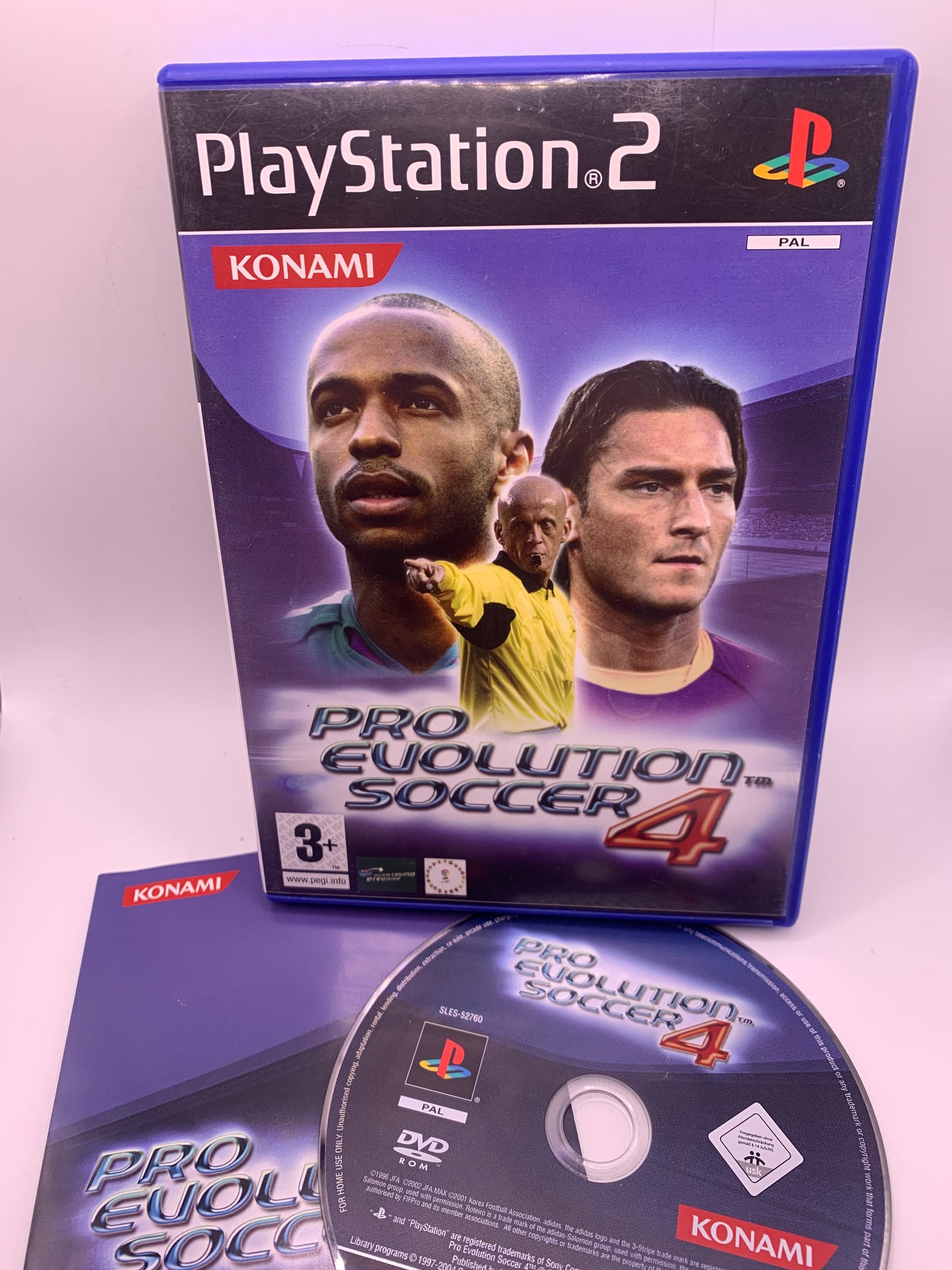 Pro Evolution Soccer 4 - PlayStation 2