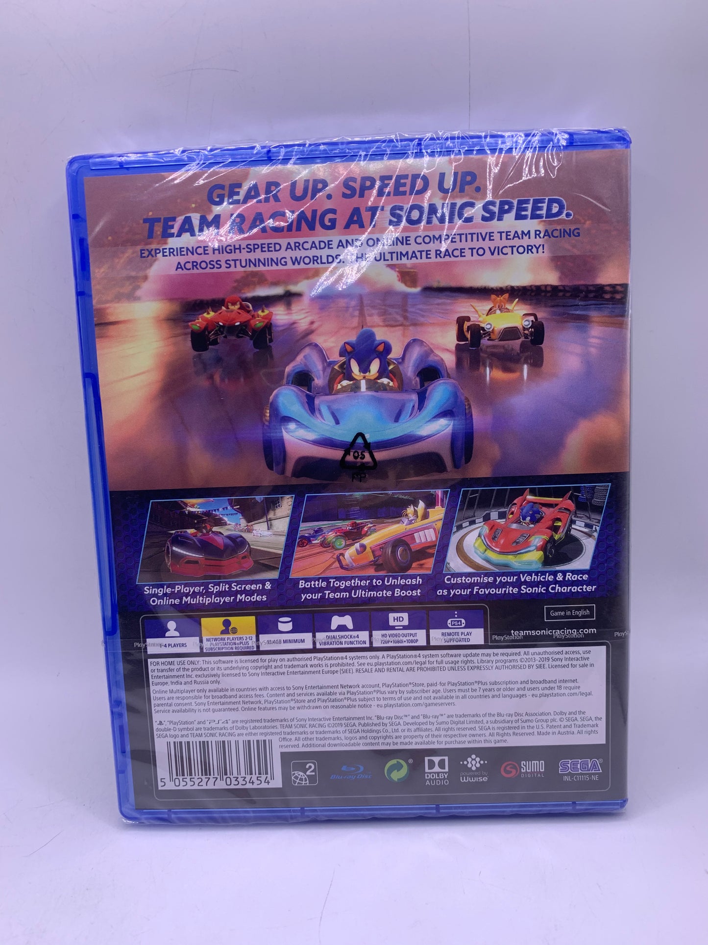 Team Sonic Racing (SEALED) - PlayStation 4