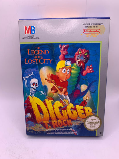 Digger T. Rock: The Legend of the Lost City (CIB) - NES