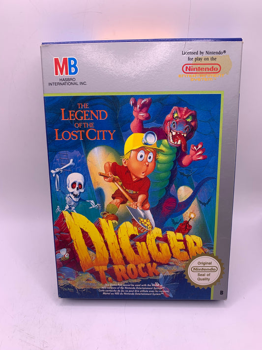 Digger T. Rock: The Legend of the Lost City (CIB) - NES