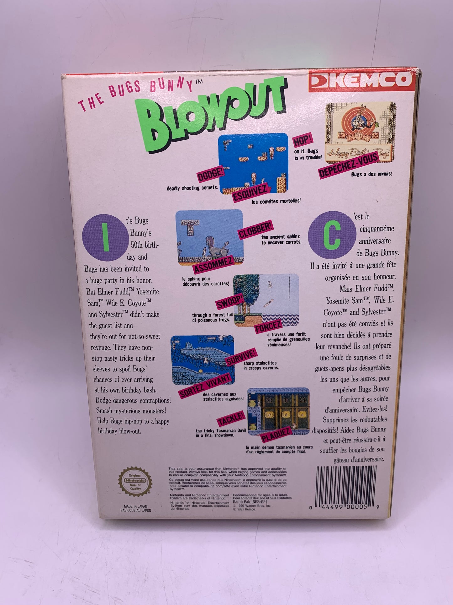 The Bugs Bunny Blowout (CIB) - NES