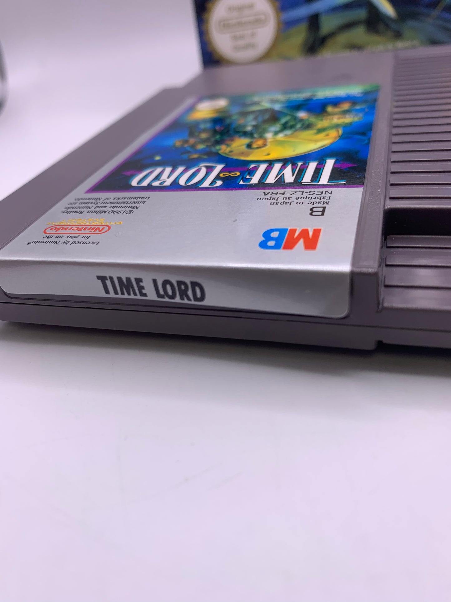 Time Lord (Label cartridge los) (CIB) - NES