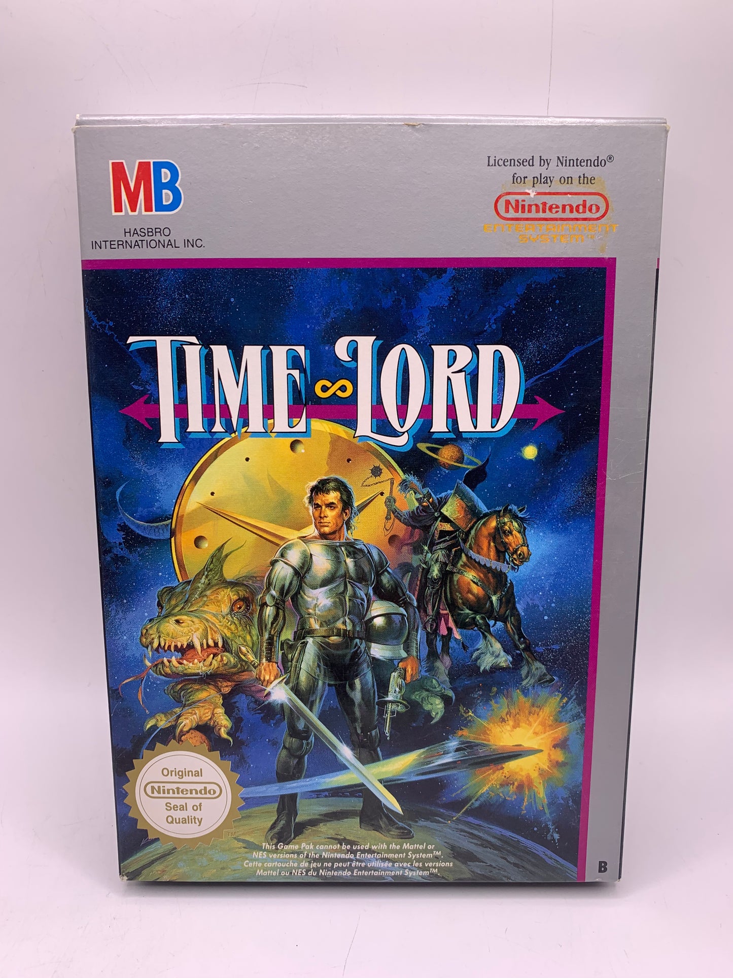 Time Lord (Label cartridge los) (CIB) - NES