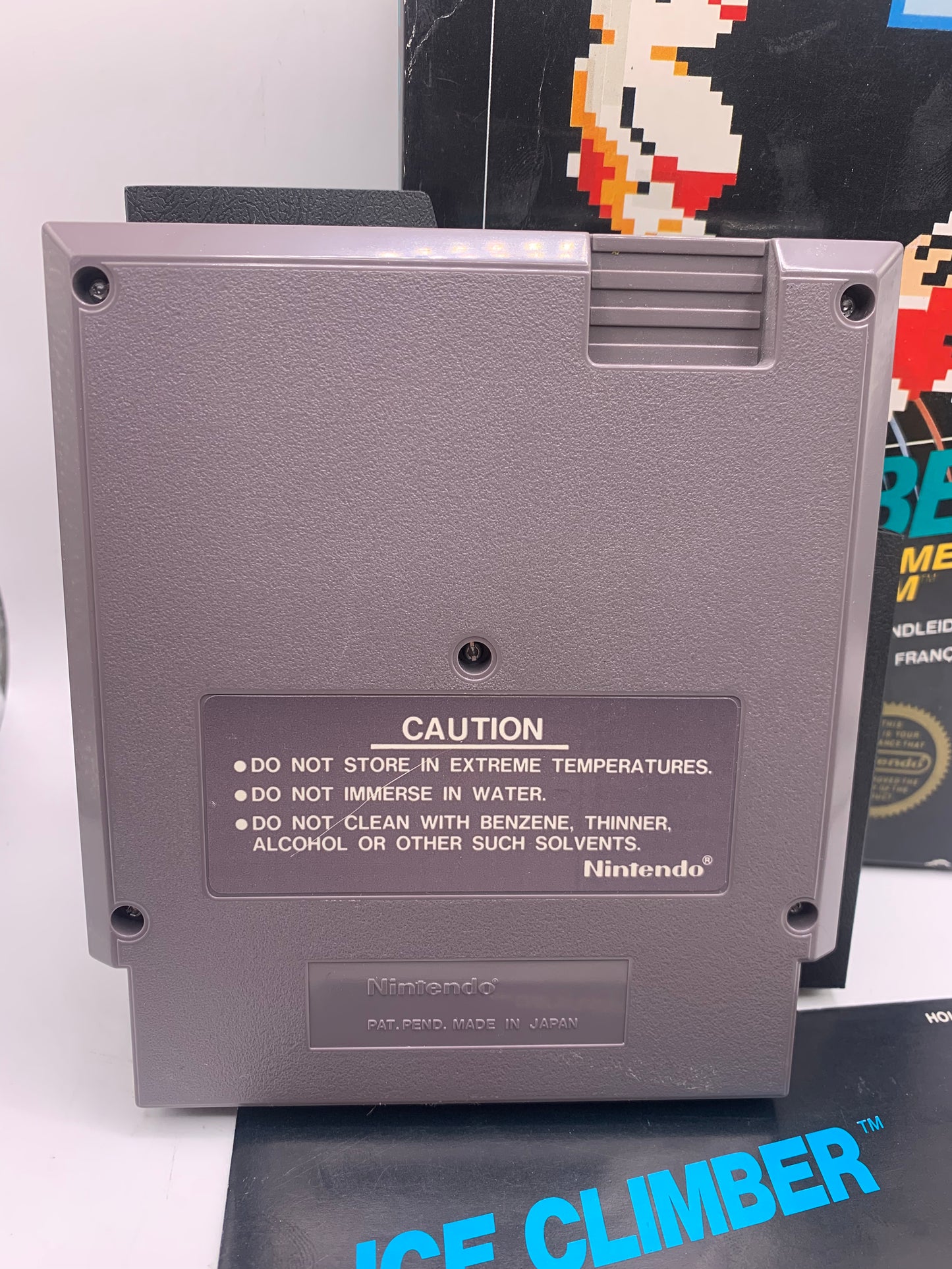 Ice Climber (CIB, 5 screw) (Doos boven kapot) - NES