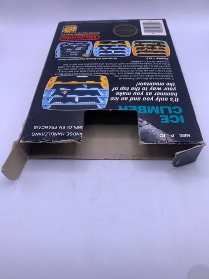 Ice Climber (CIB, 5 screw) (Doos boven kapot) - NES