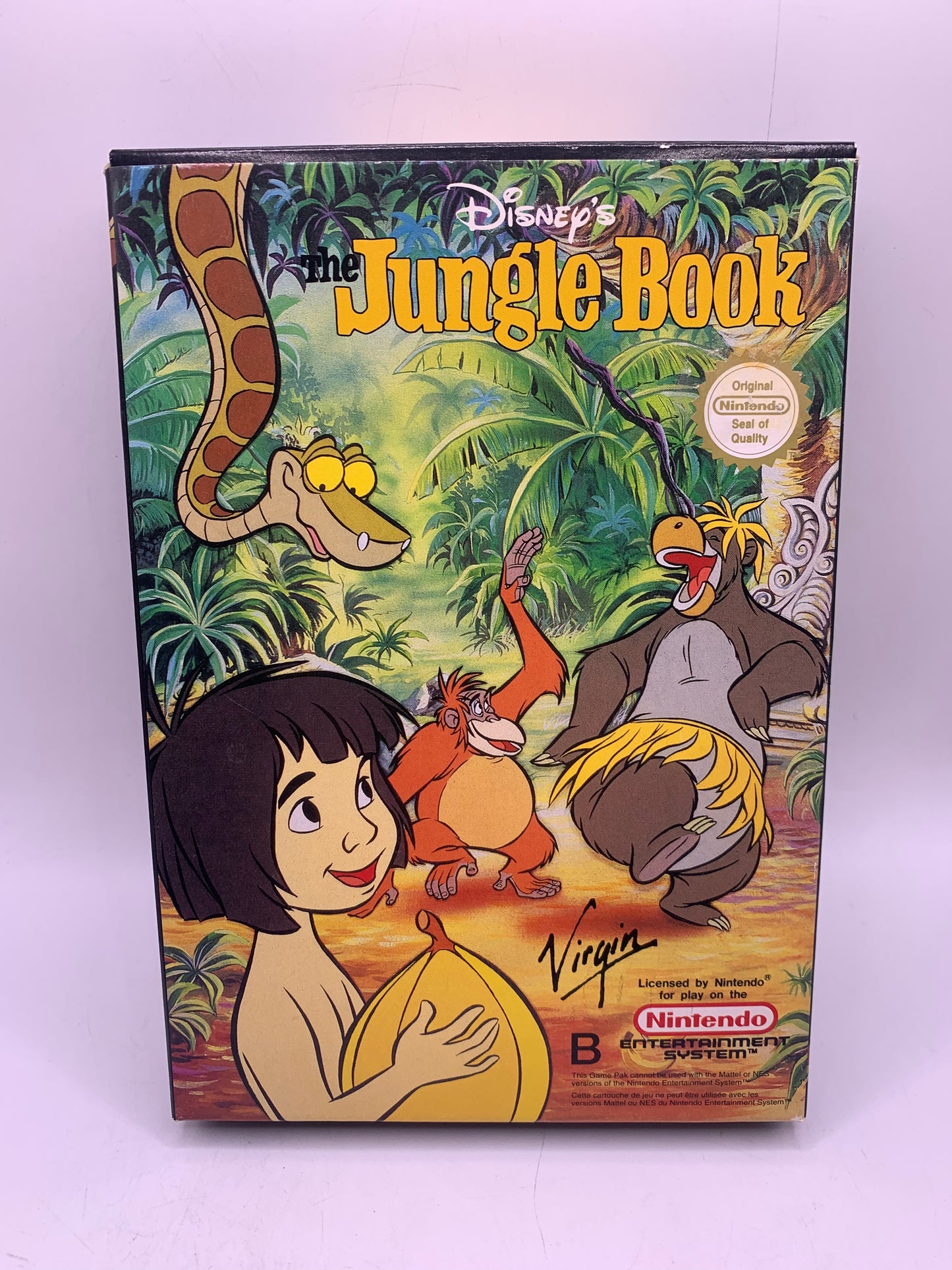 The Jungle Book (CIB, handleiding gebogen) - NES