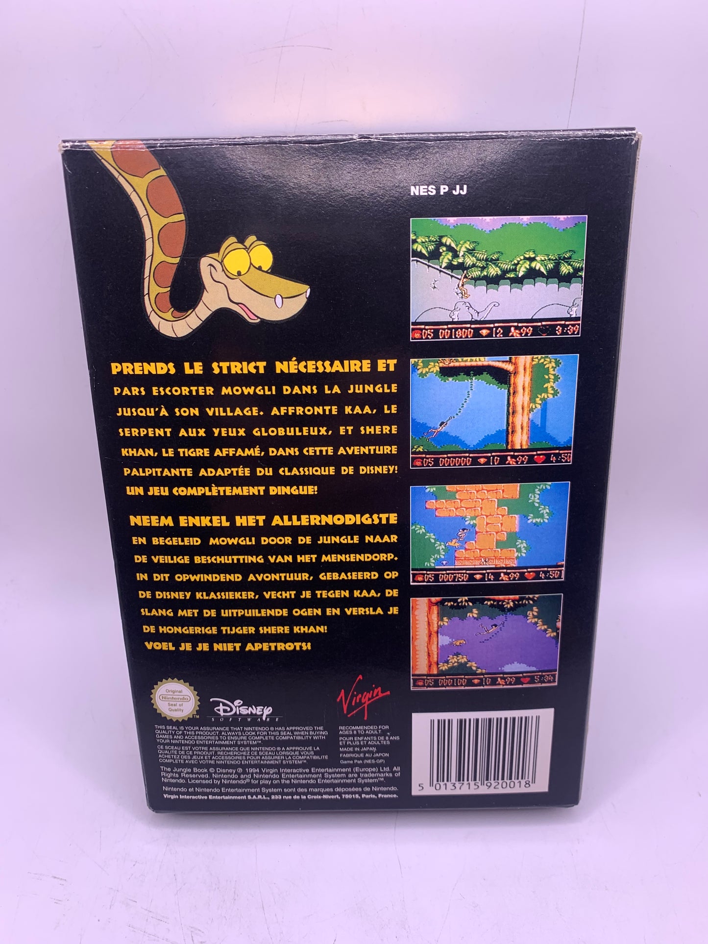 The Jungle Book (CIB, handleiding gebogen) - NES