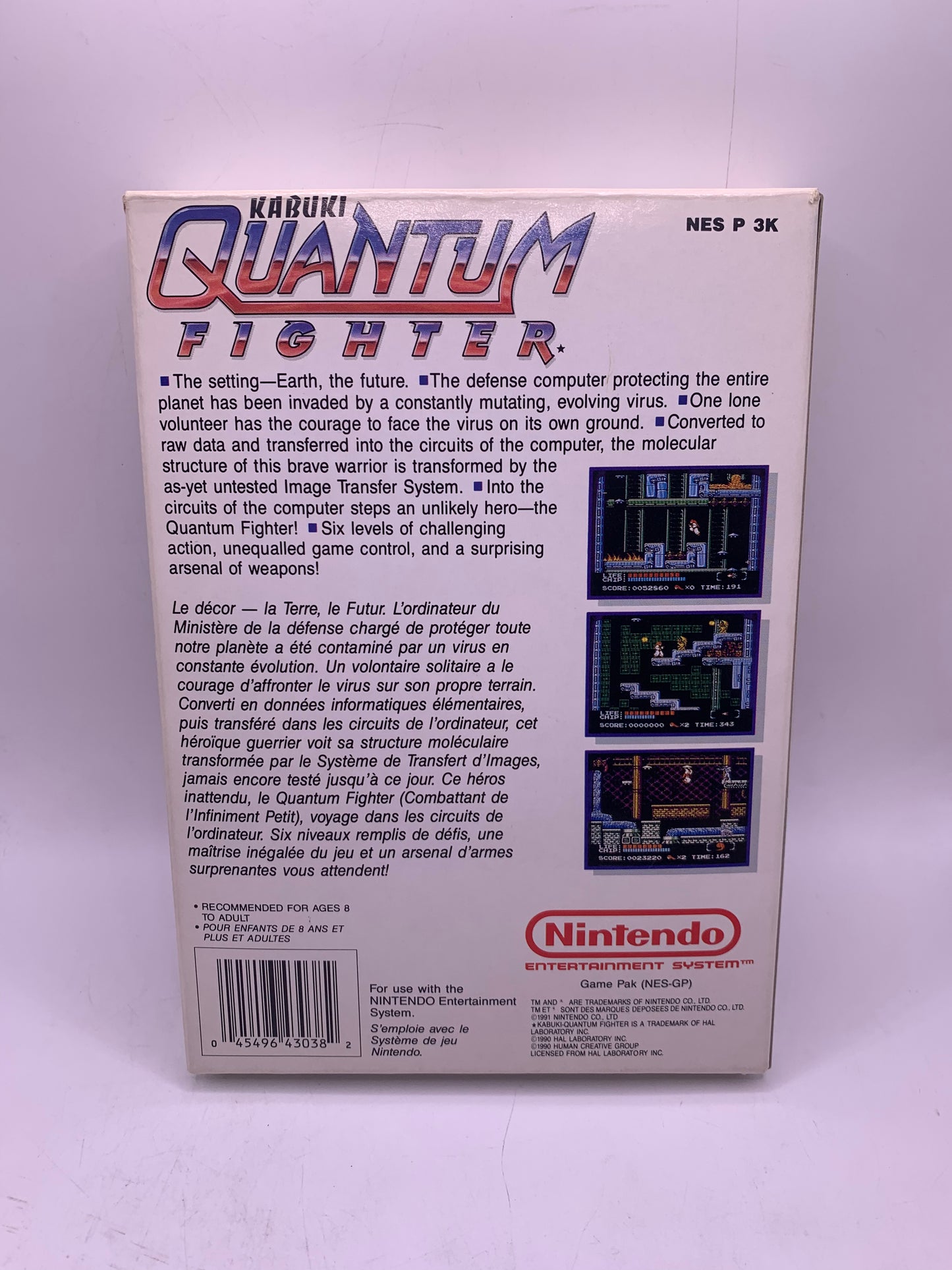 Kabuki Quantum Fighter (CIB) - NES