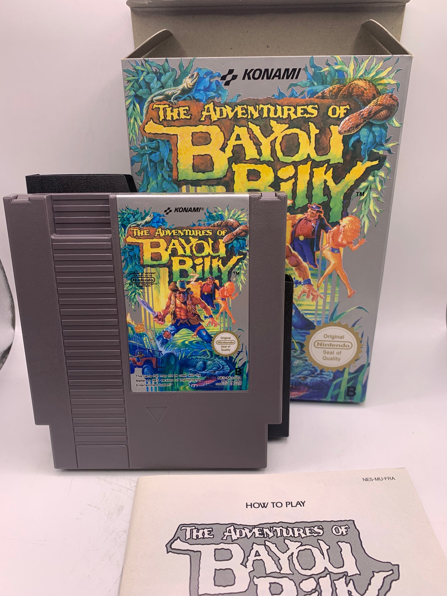 The Adventures of Bayou Billy (CIB) - NES