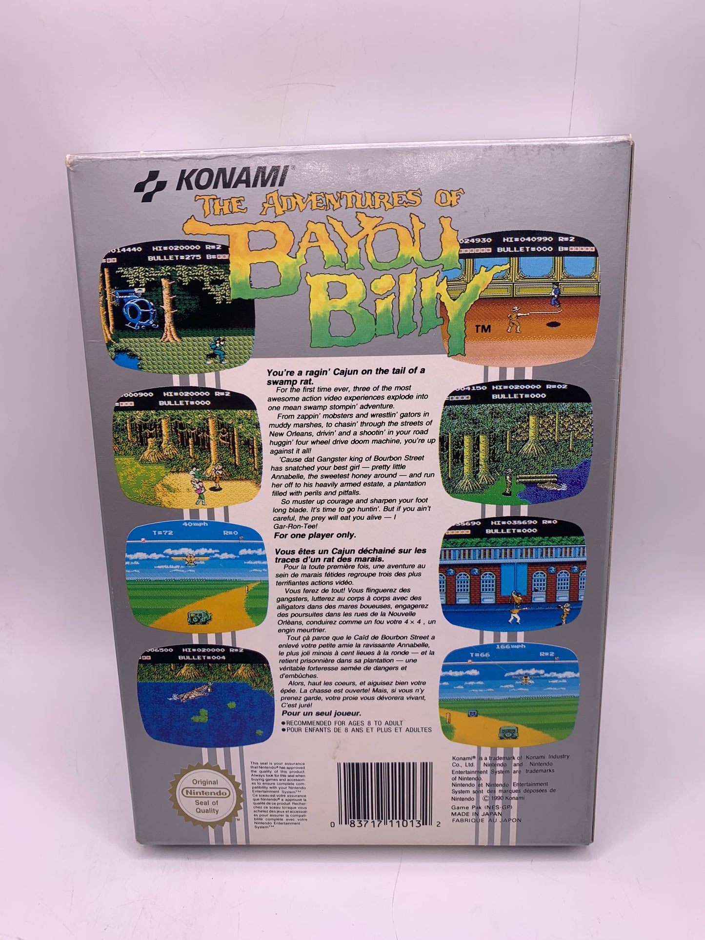 The Adventures of Bayou Billy (CIB) - NES