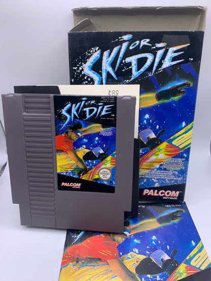 Ski or Die (CIB) - NES