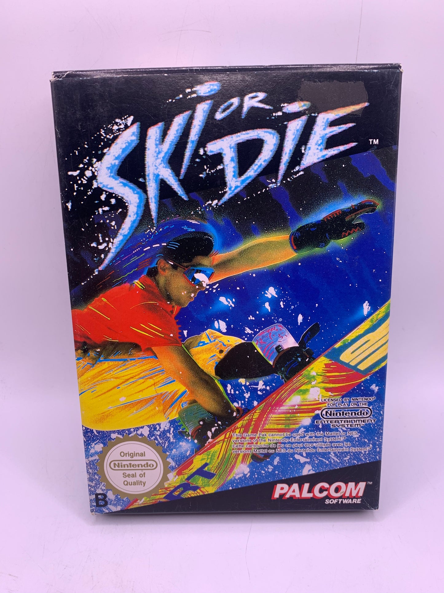 Ski or Die (CIB) - NES