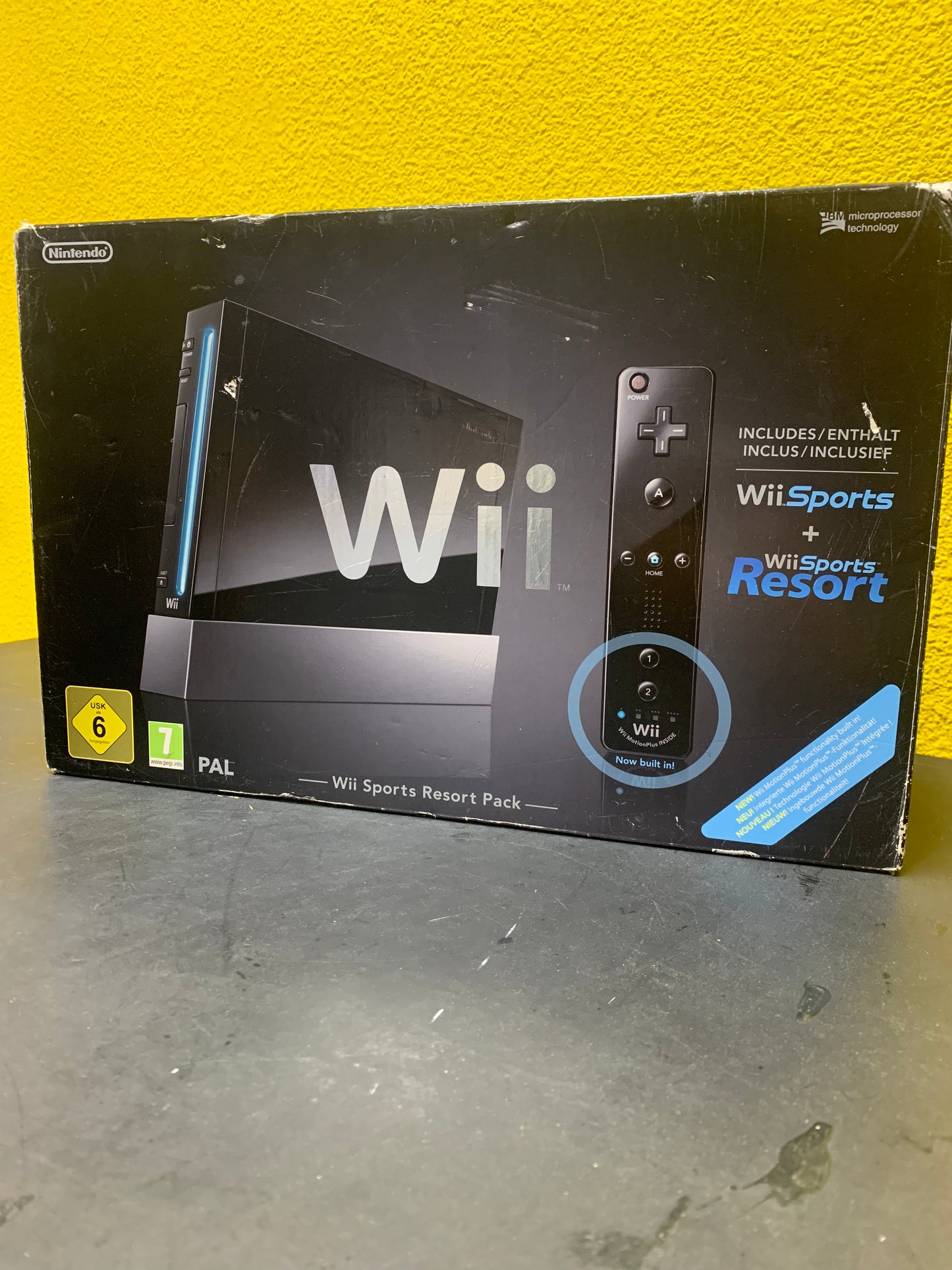 Wii Sports Resort Pack (Zwart, CIB)