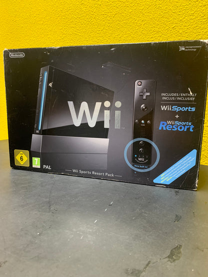 Wii Sports Resort Pack (Zwart, CIB)