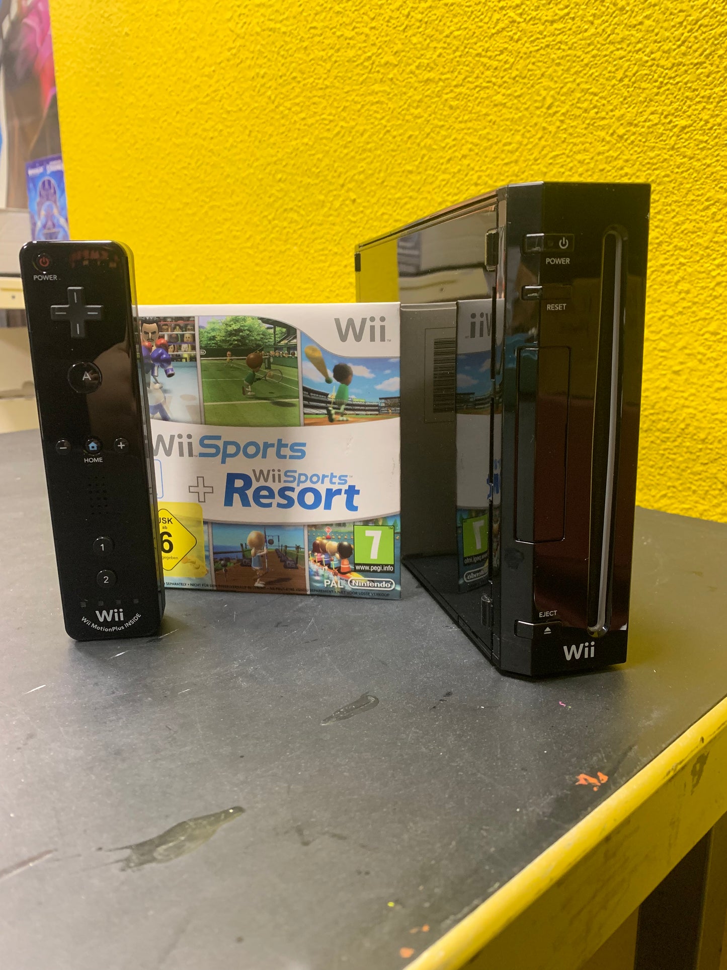 Wii Sports Resort Pack (Zwart, CIB)