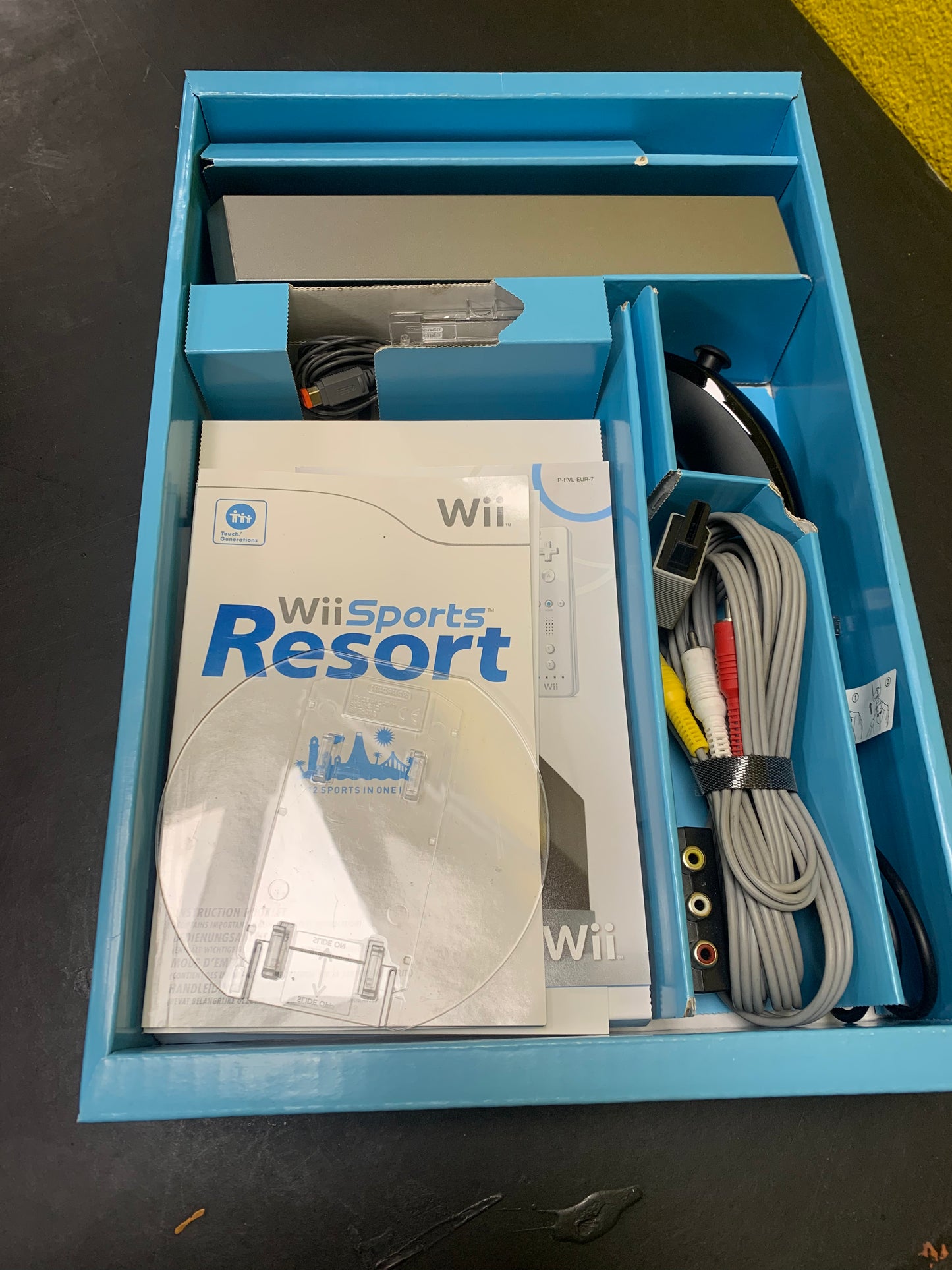 Wii Sports Resort Pack (Zwart, CIB)