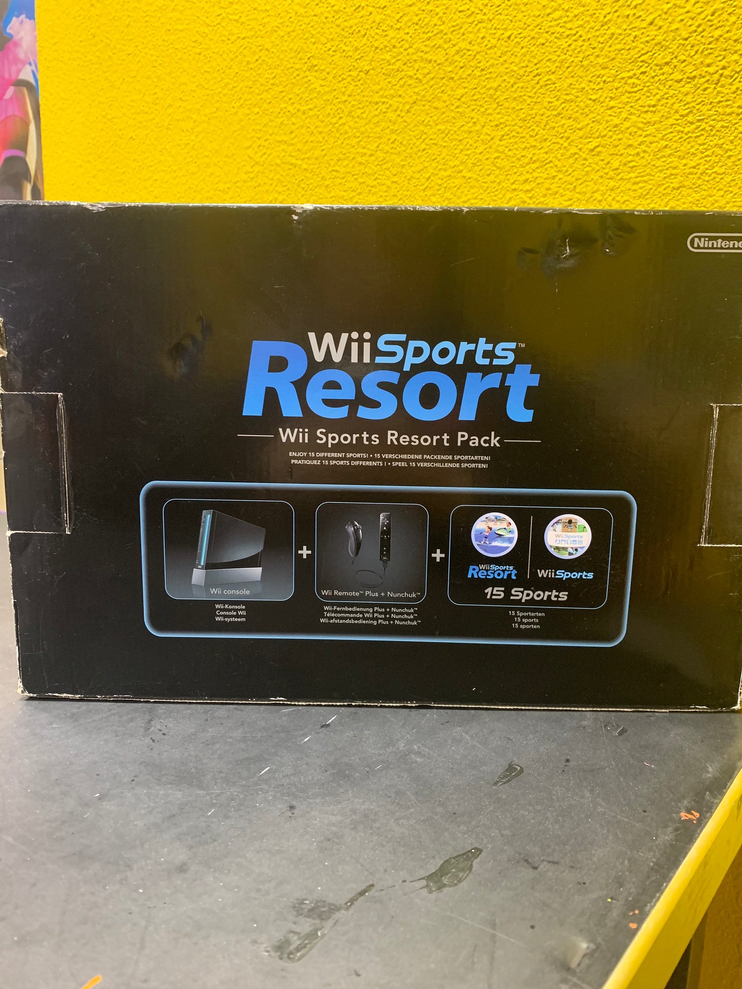 Wii Sports Resort Pack (Zwart, CIB)