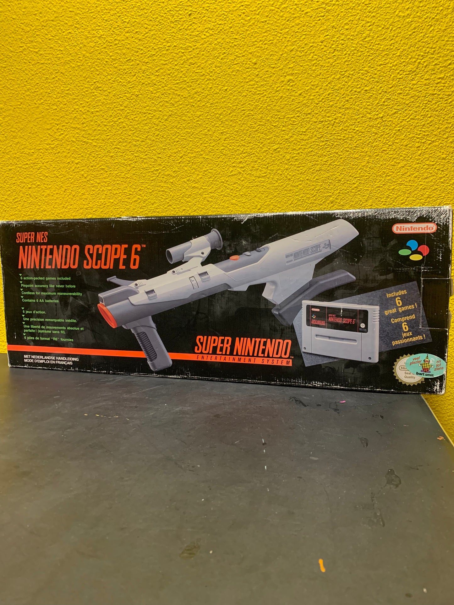 SNES Nintendo Scope 6 (CIB, doos gebruikt)