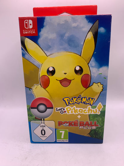 Pokémon: Let's Go, Pikachu! (+ Poke Ball Plus) – Nintendo Switch