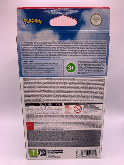 Pokémon: Let's Go, Pikachu! (+ Poke Ball Plus) – Nintendo Switch