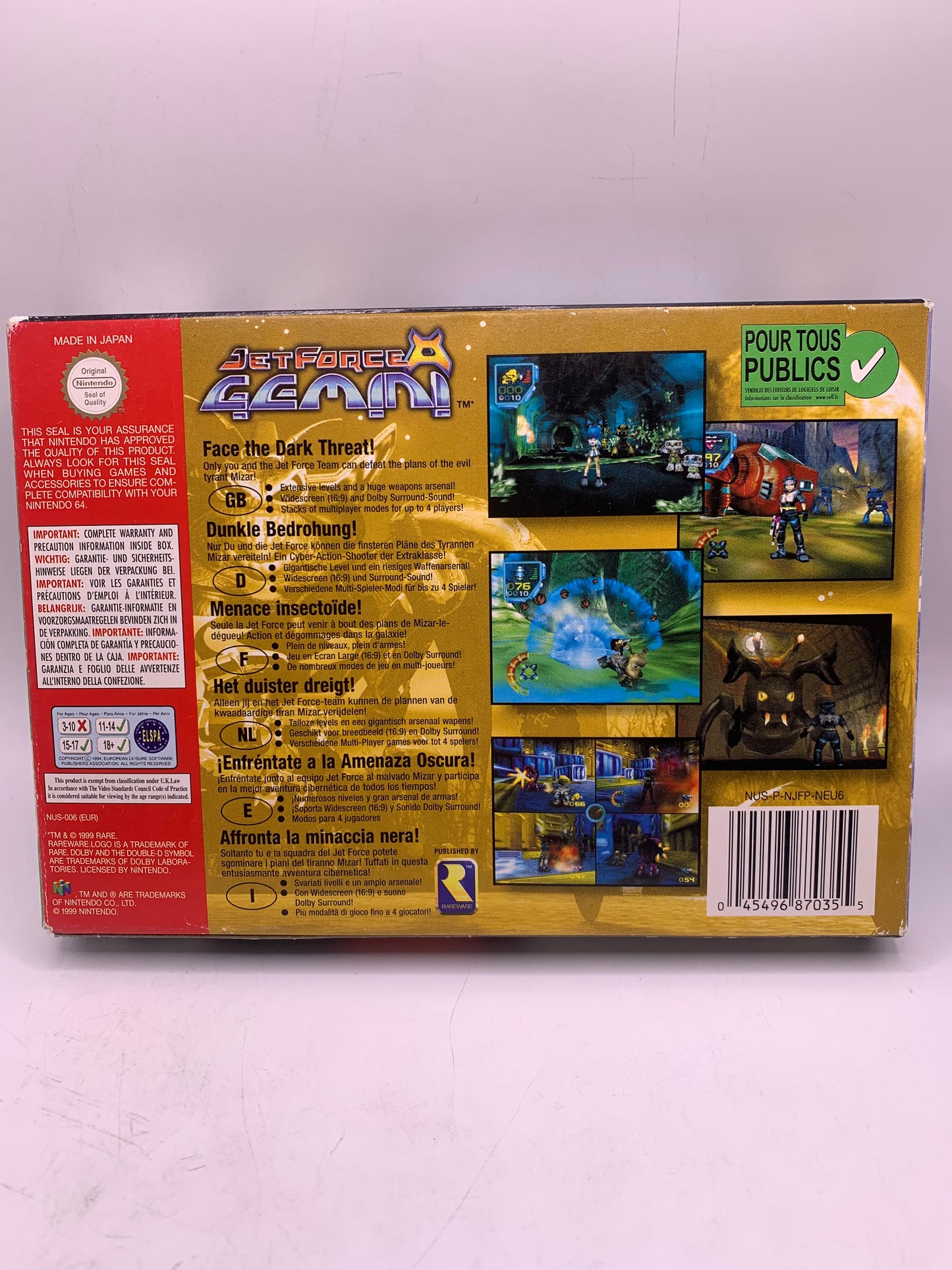 Jet Force Gemini (Boxed geen handleiding) - Nintendo 64