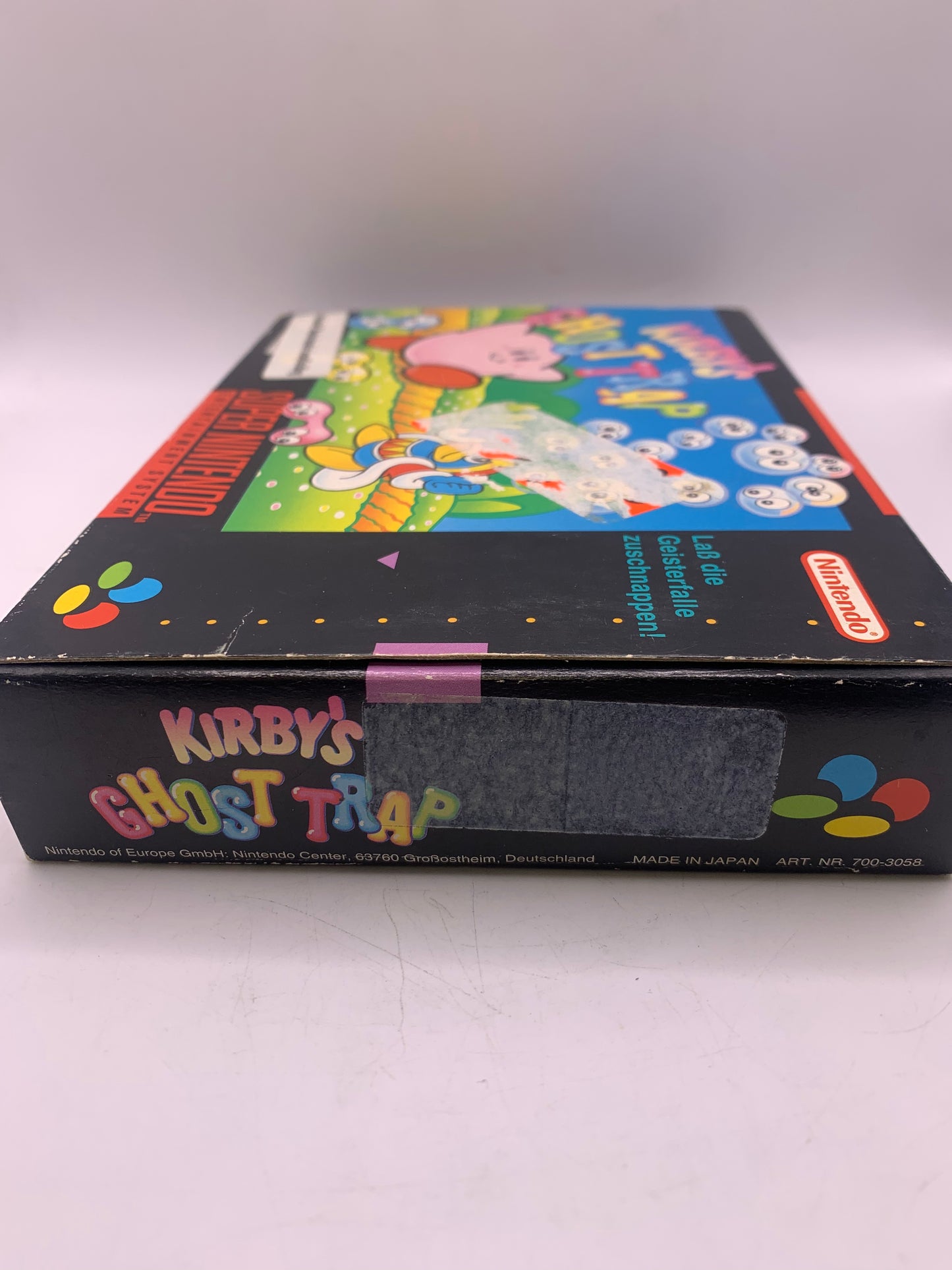 Kirby's Ghost Trap (NOE) (CIB, sticker voor) - SNES