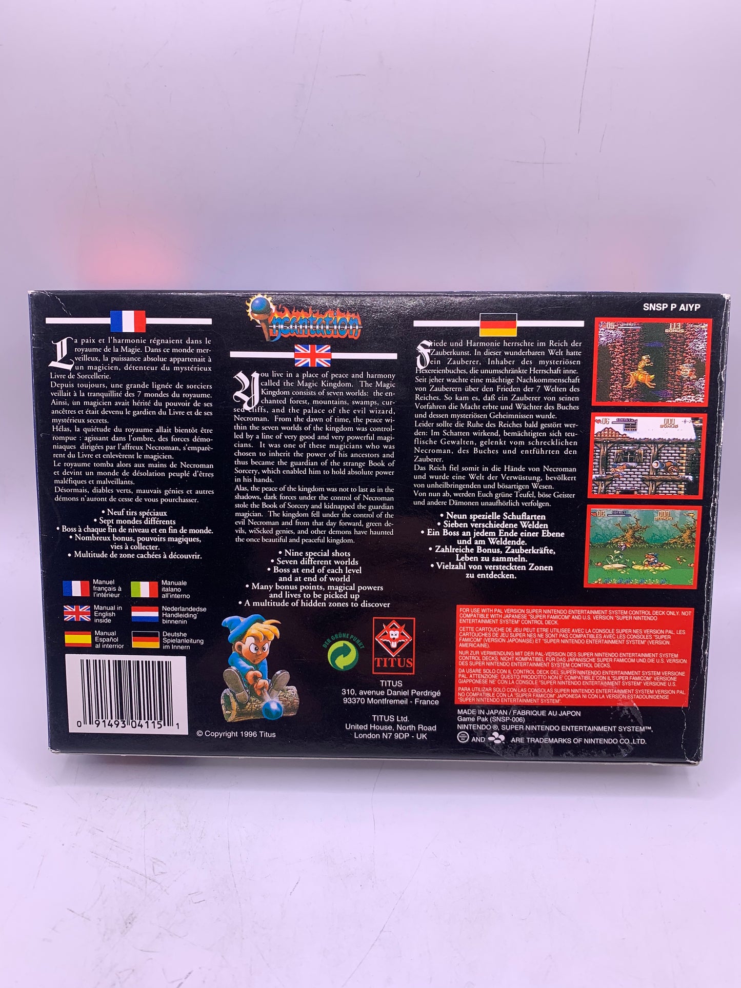 Incantation (CIB) – SNES
