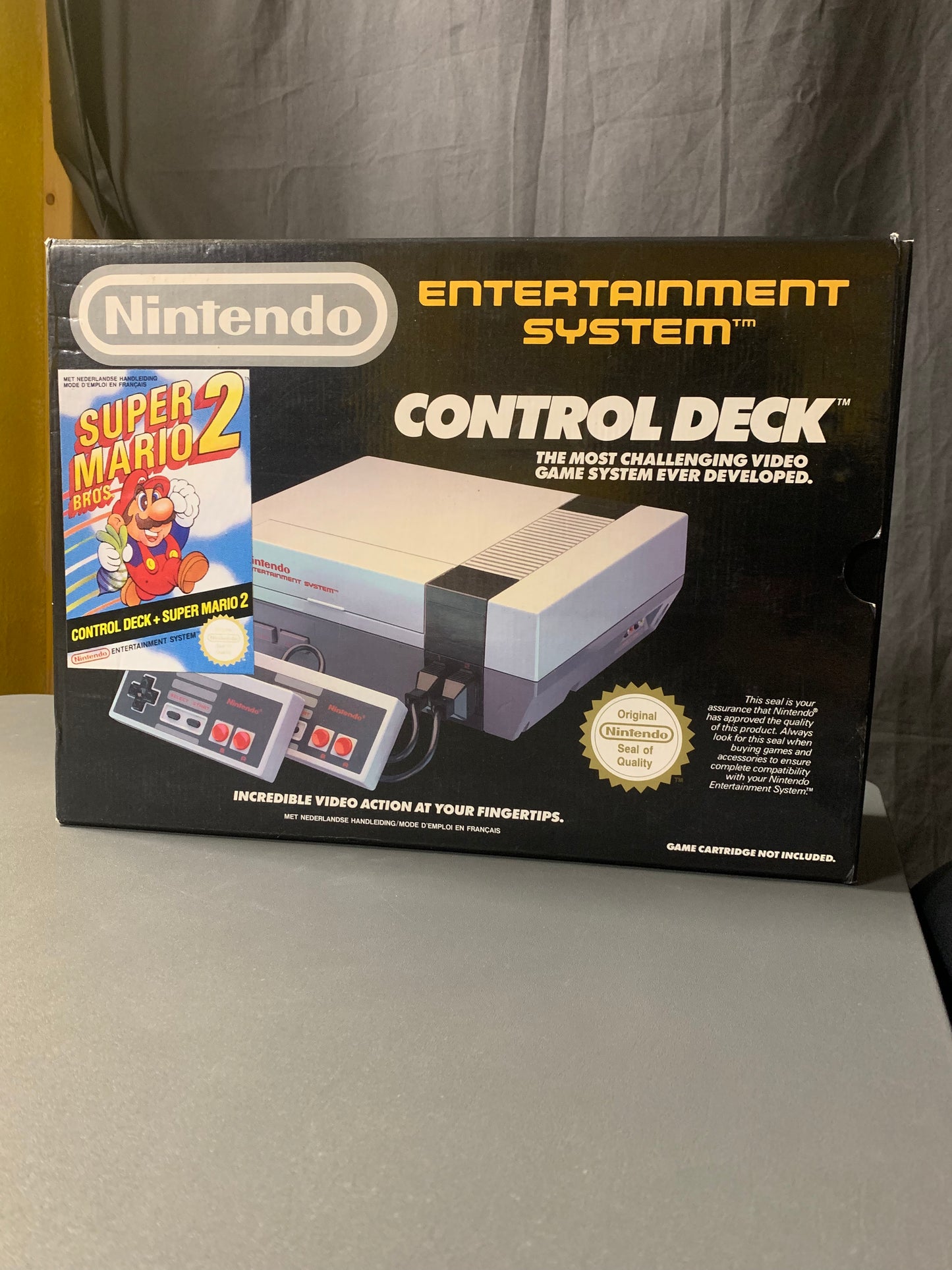 NES Control Deck + Super Mario Bros. 2 (CIB)