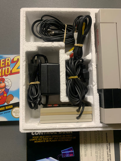 NES Control Deck + Super Mario Bros. 2 (CIB)