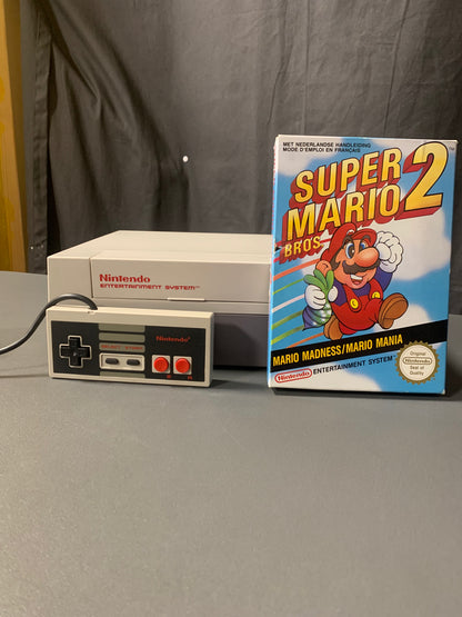 NES Control Deck + Super Mario Bros. 2 (CIB)