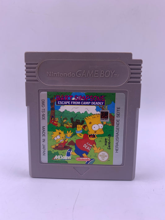 Bart Simpson's Escape from Camp Deadly (NOE) - GameBoy Classic