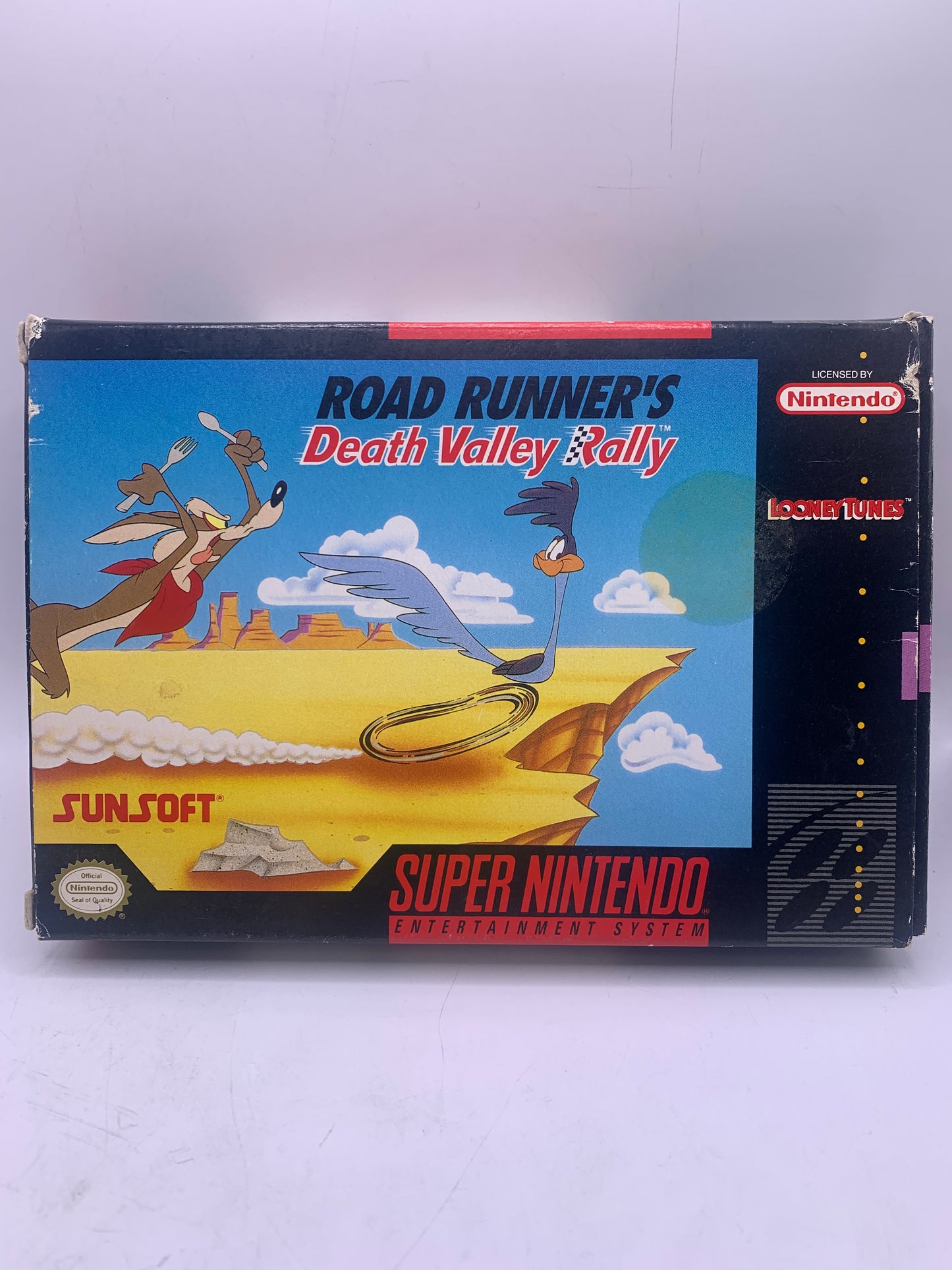 Road Runner’s Death Valley Rally (USA) (CIB) – SNES