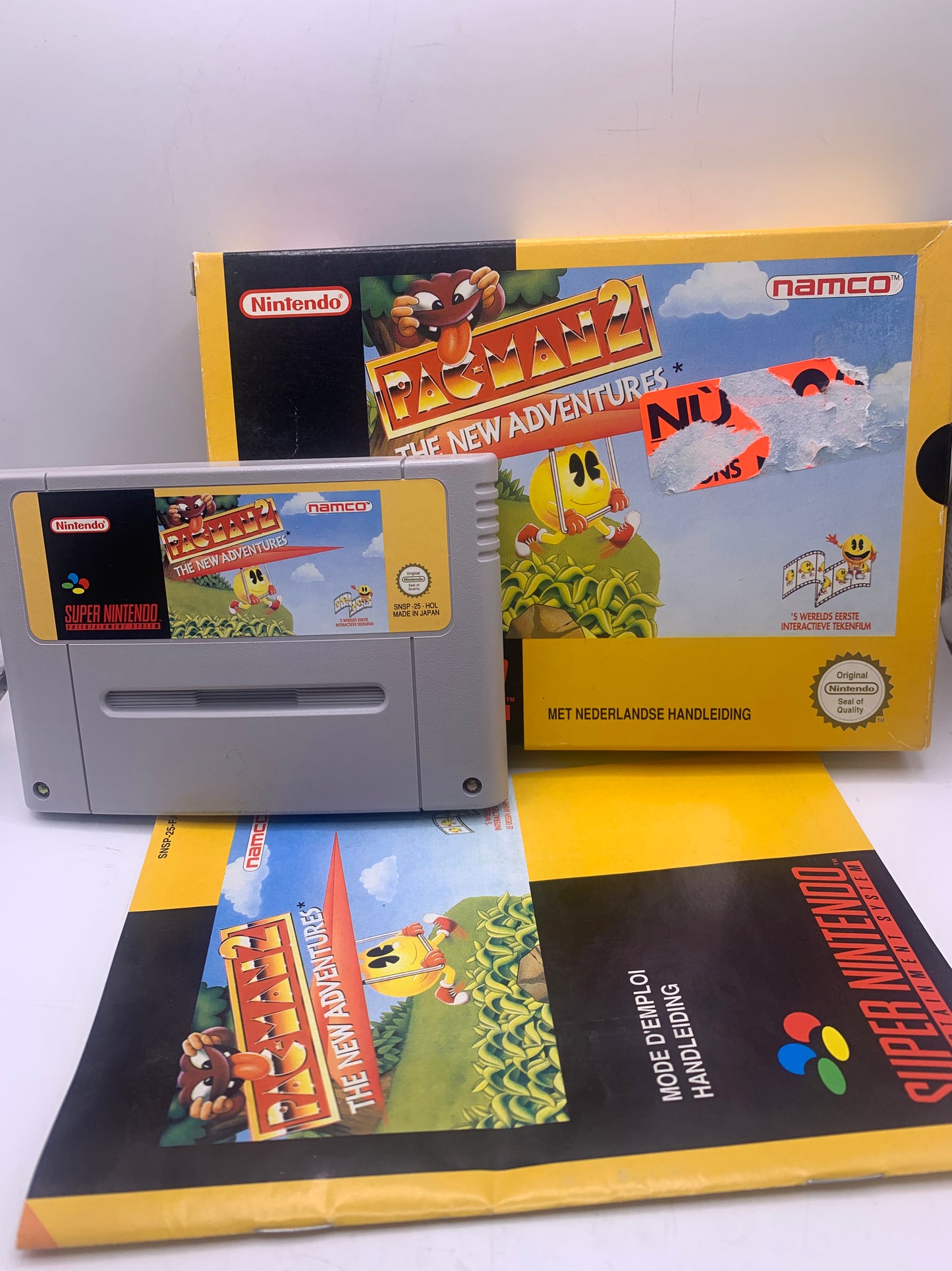 Pac-Man 2: The New Adventures (CIB) (Sticker voor, geen inlay)  – SNES