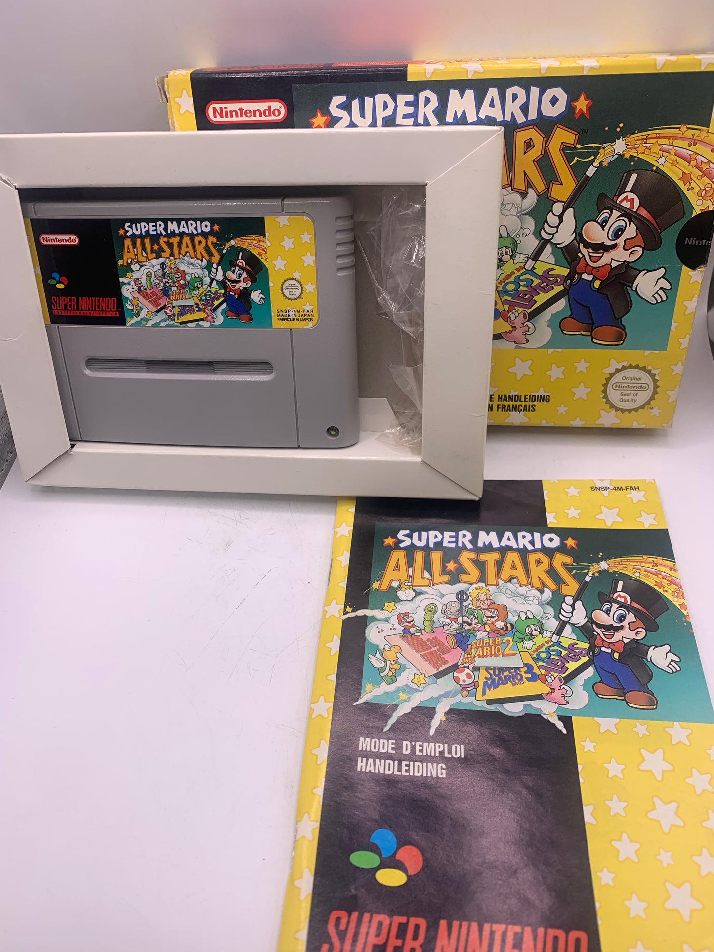 Super Mario All Stars (CIB, doos beschadigd) - SNES