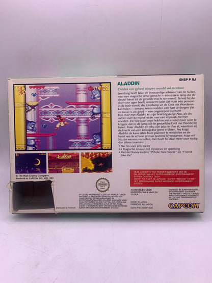Aladdin (CIB, case beschadigd) - SNES
