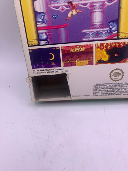 Aladdin (CIB, case beschadigd) - SNES
