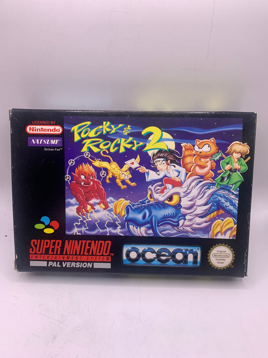 Pocky & Rocky 2 (NOE, CIB) - SNES