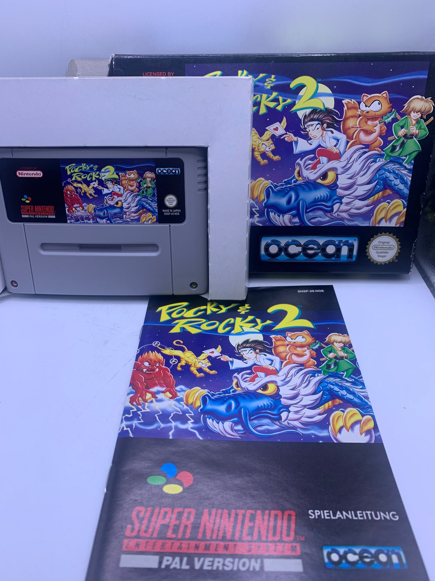 Pocky & Rocky 2 (NOE, CIB) - SNES