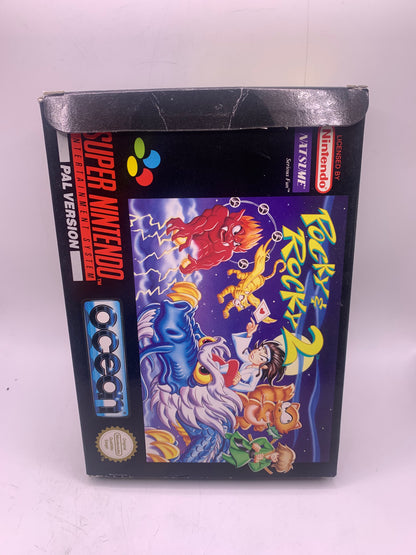 Pocky & Rocky 2 (NOE, CIB) - SNES