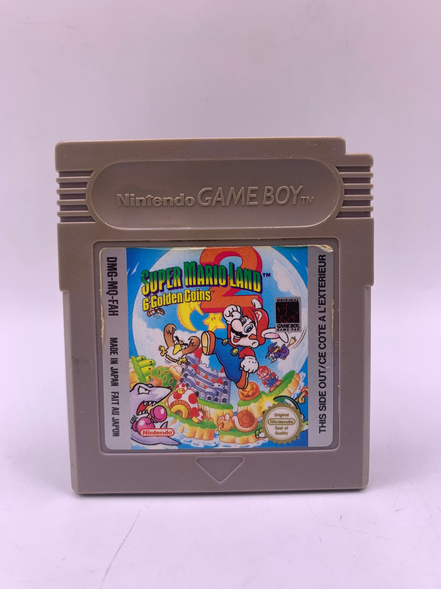 Super Mario Land 2: 6 Golden Coins (Label minder) – Game Boy Classic