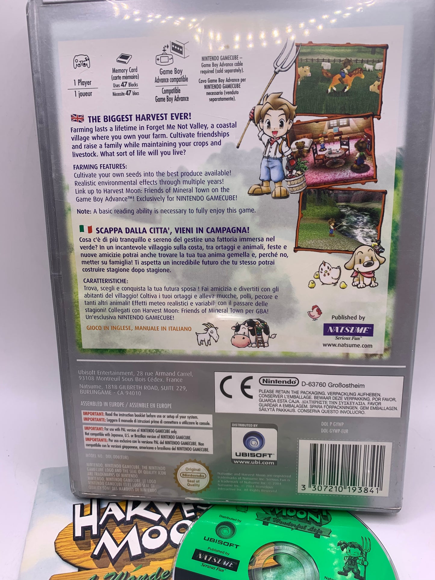 Harvest Moon: A Wonderful Life (Player's Choice) (Achterkant beschadigd) – Nintendo GameCube